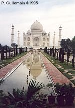 Le Taj Mahal d'Agra
