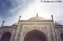 Le Taj Mahal d'Agra
